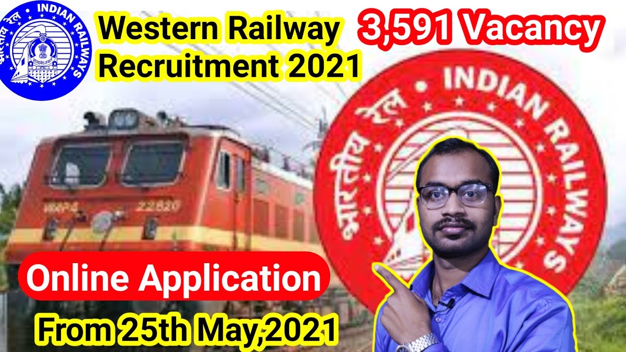 Western Railway Recruitment 2021 ||  RRC 3,591Vacancy for Apprentice Posts | Online Apply