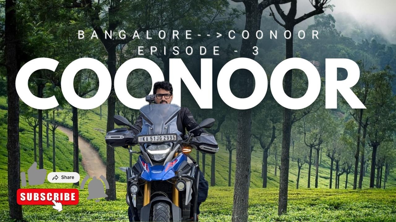 From Coonoor to Bangalore Through Bandipur Forest 🌿🏍️ | Ooty Ride Finale