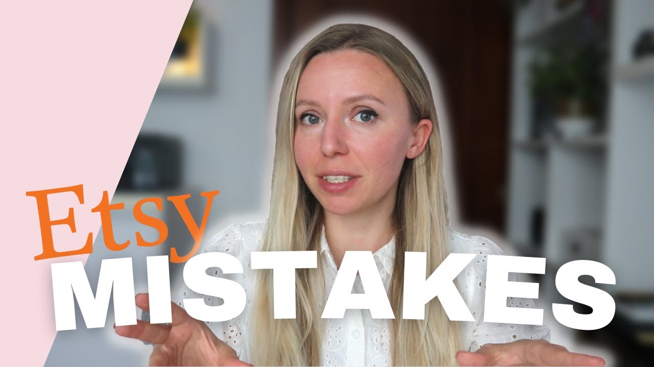 Etsy mistakes you should avoid | Etsy for beginners tips for more Etsy sales