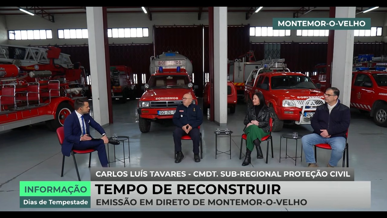 Reconstruir Montemor-o-Velho: autarcas, bombeiros e jornalistas em debate