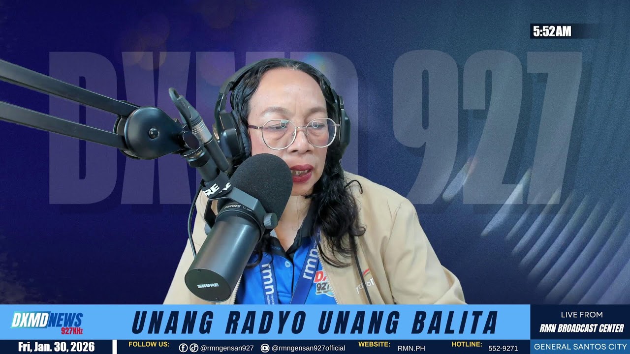 UNANG RADYO UNANG BALITA - 01/30/2026