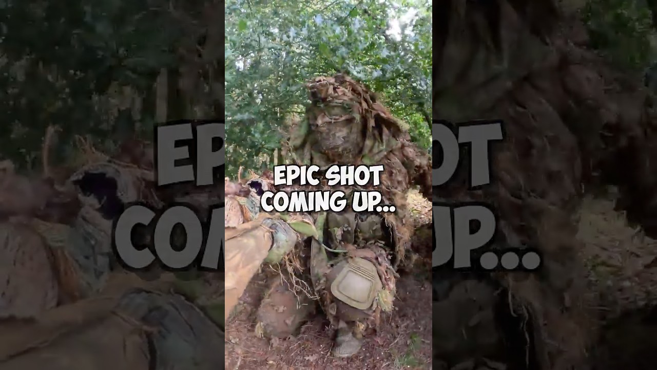 Caught On Camera: Epic Airsoft Sniper Shot #airsoftsniper