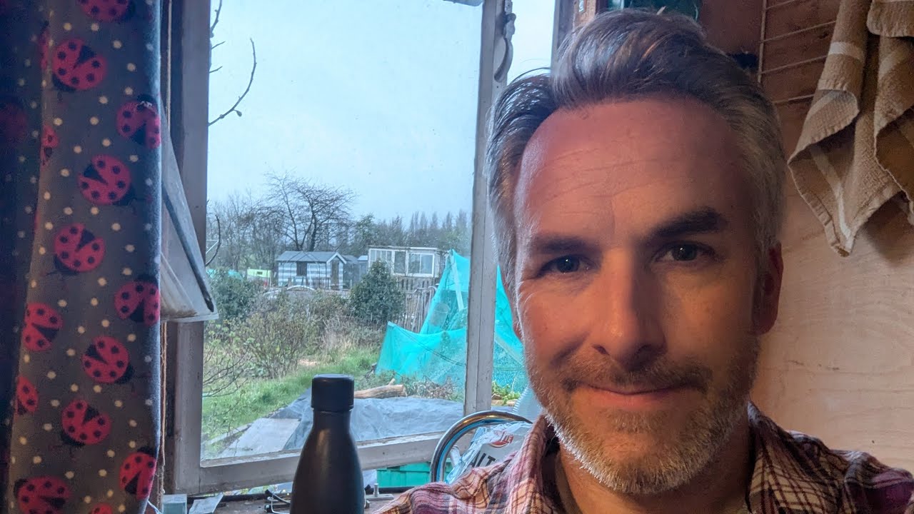 Daily Live Stream 165 - Chilling out at my allotment