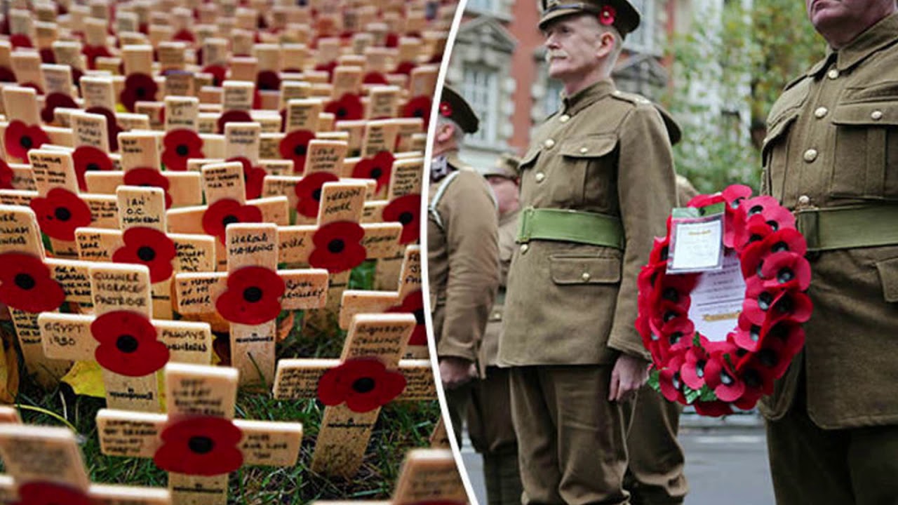 Ron Butters Bellshill Salvation Army Remembrance Day  Part 3   2018