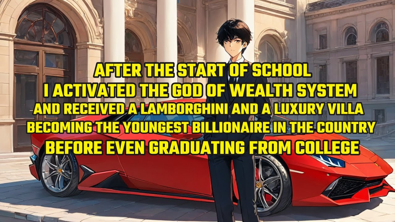 After the Start of School,I Activated the Wealth System, Received a Lamborghini and a Luxury Villa