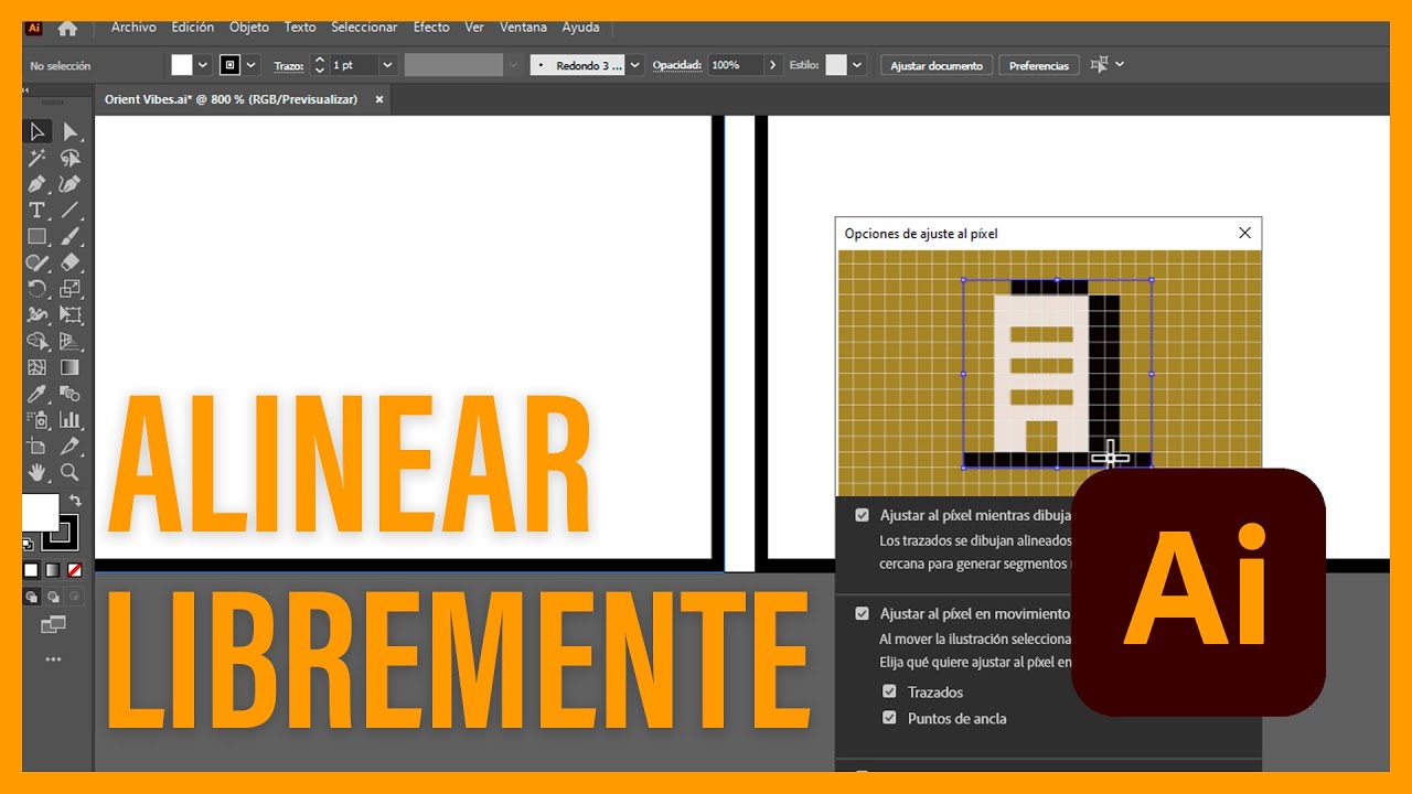 NO PUEDO ALINEAR OBJETOS LIBREMENTE en ILLUSTRATOR - SOLUCIÓN