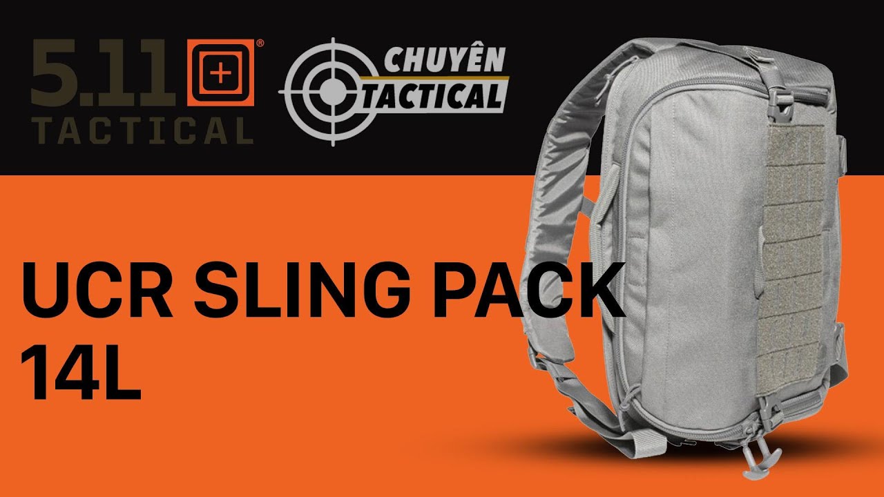 Trên tay túi đeo 5.11 Tactical UCR Sling pack 14L - Chuyentactical.com