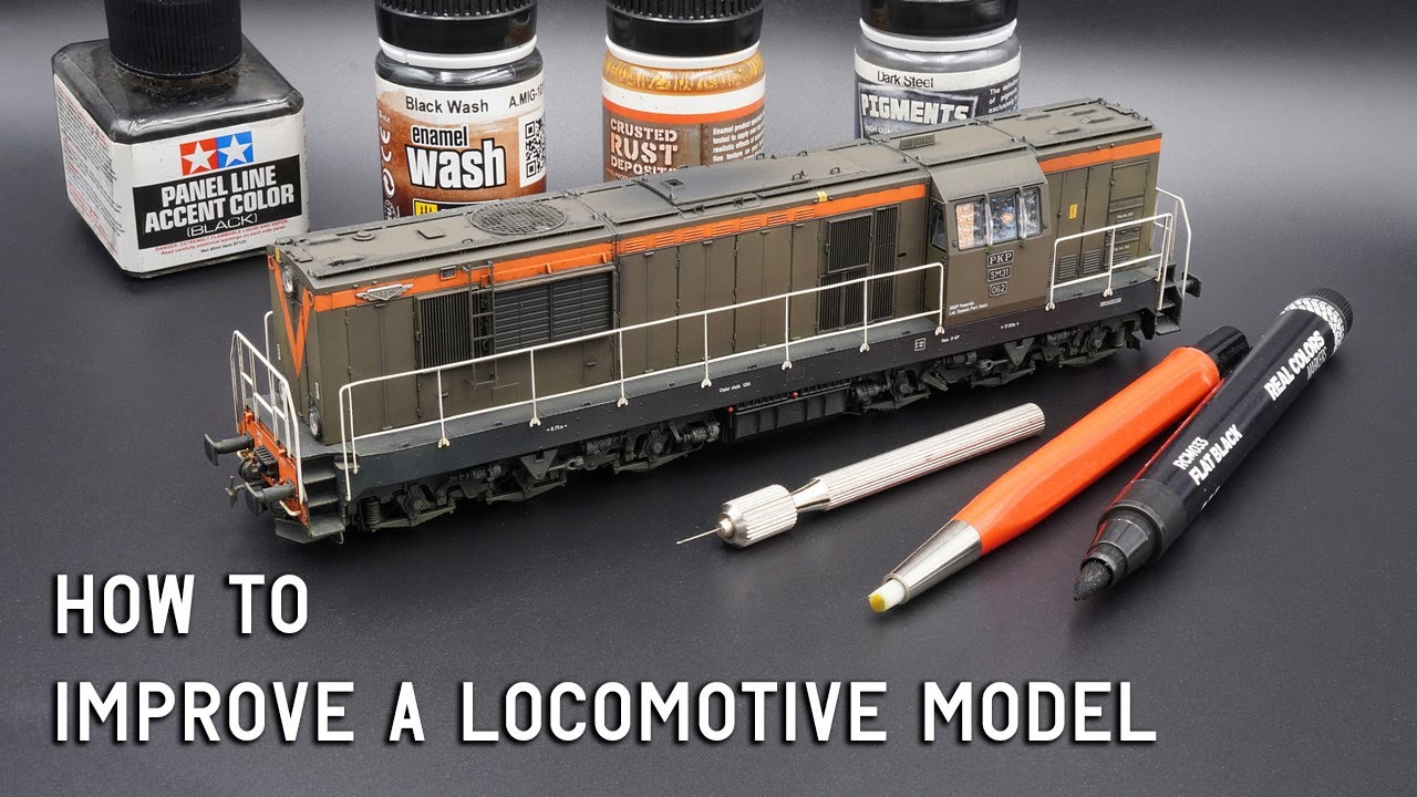 SM31 - PIKO - 1/87 - H0 - konwersja fabrycznego modelu