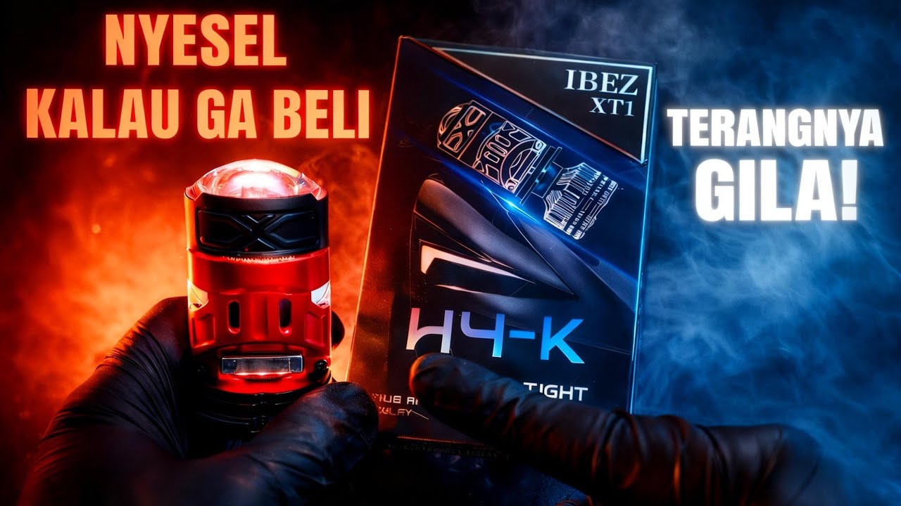 👉🏻IBEZ XT1 H4-K Real Test🔥Terangnya Gila! Layak Dibeli?