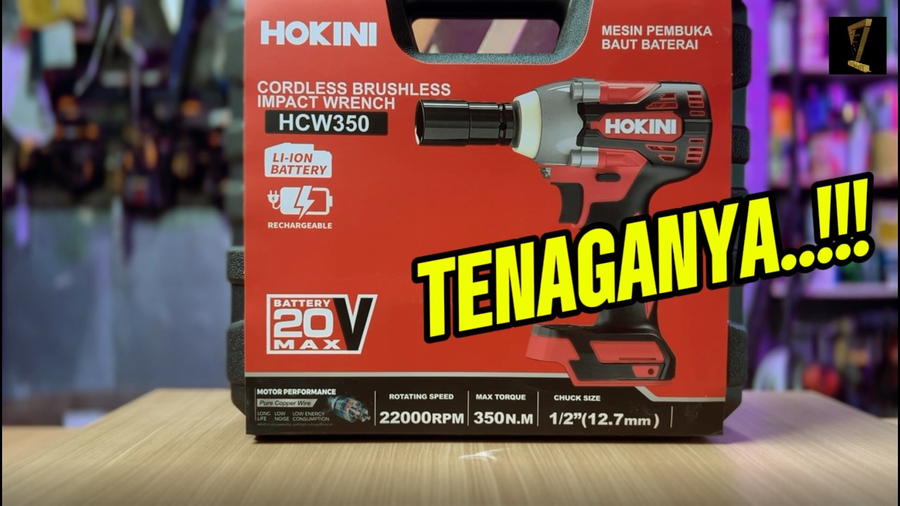 ХВАТИТ…!! Ударный гайковерт Hokini HCW350