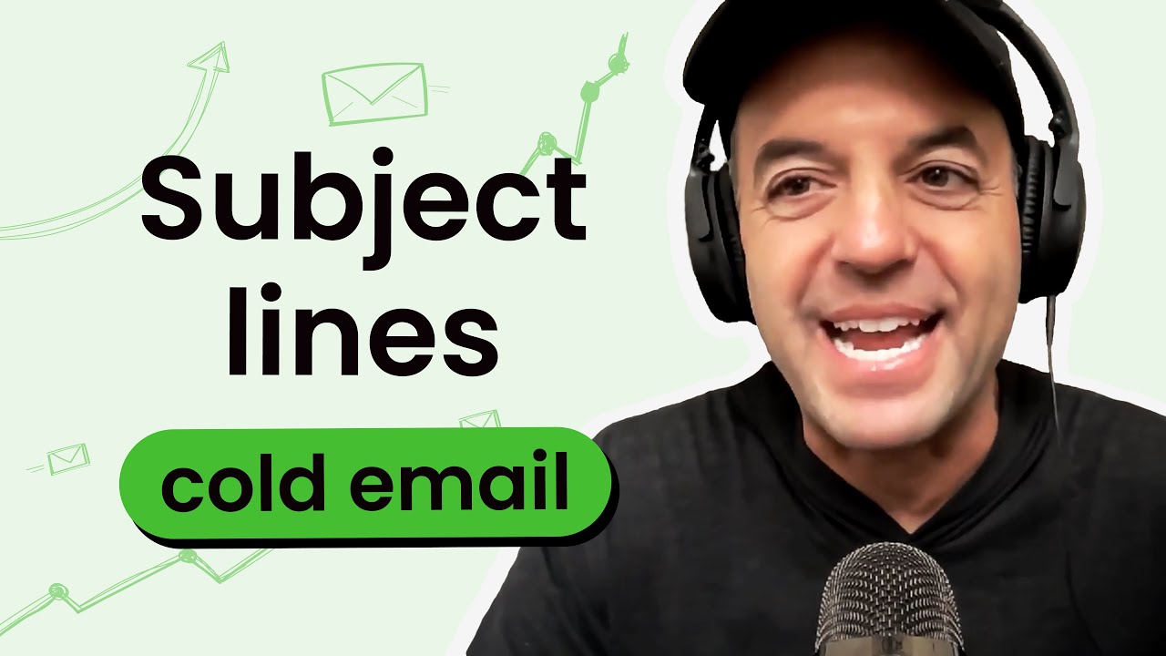 How to write cold email subject line with Josh Braun