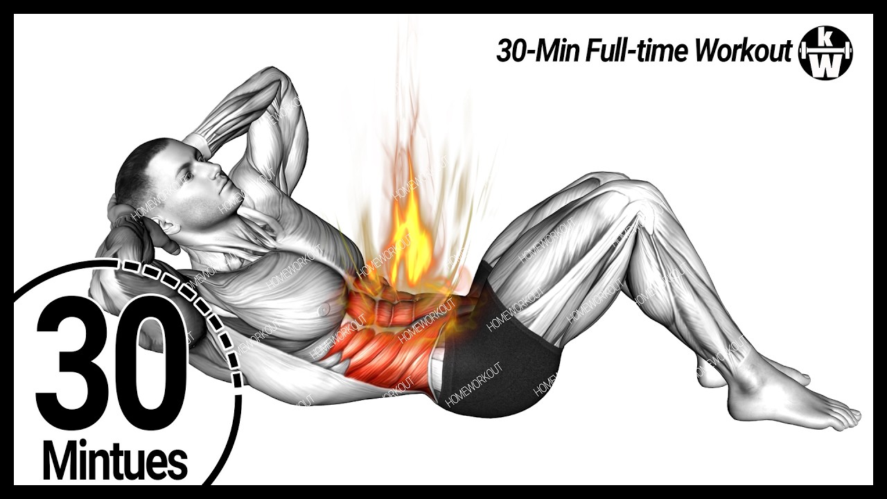 30-минутный ABS! Мы обещаем 100% шестикубиковый пресс.