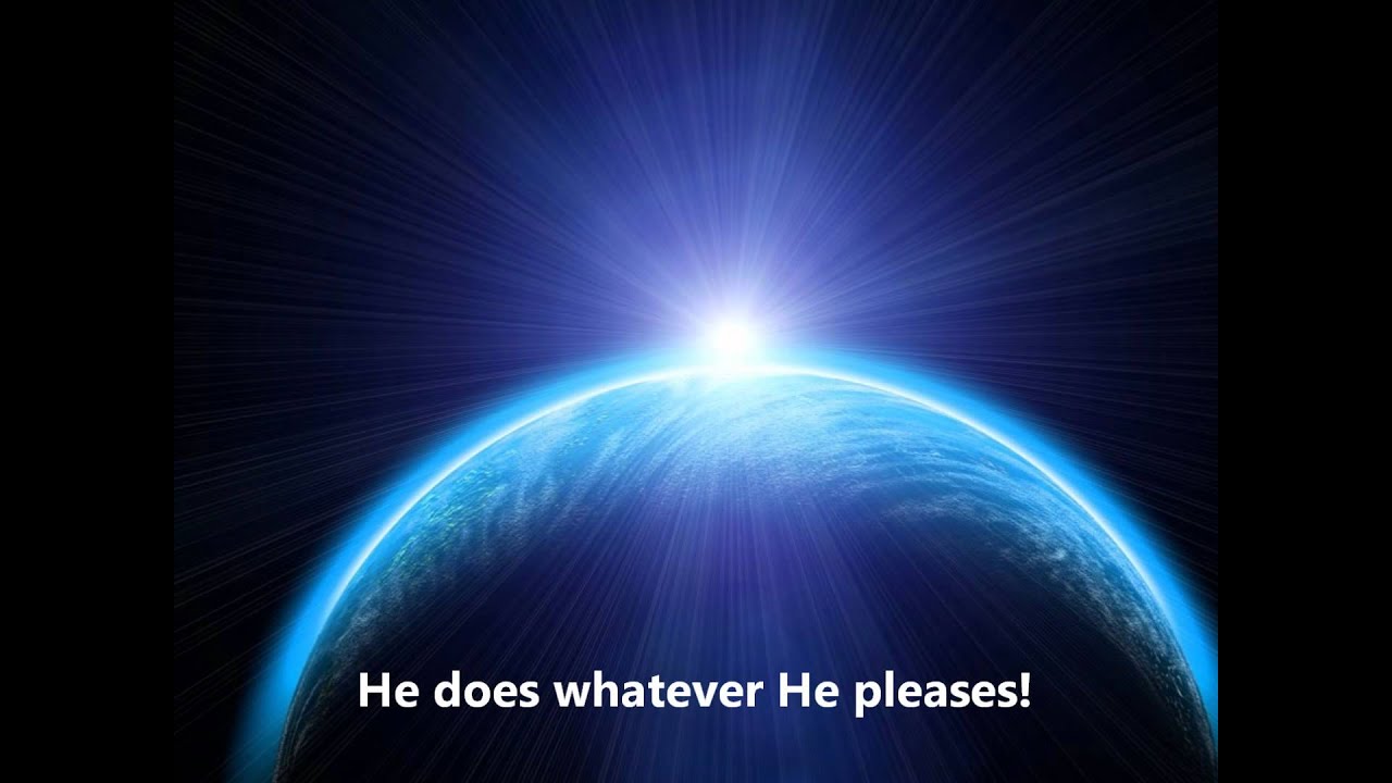 Our God Is In The Heavens w/lyrics (Shai Linne)