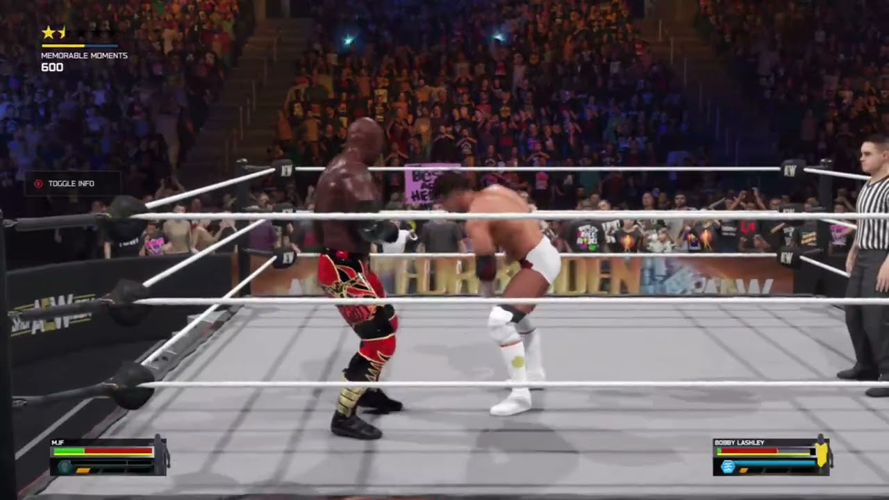 Mjf vs Bobby Lashley | AEW World Title Falls Count Anywhere| AEW Forbidden Door 2026