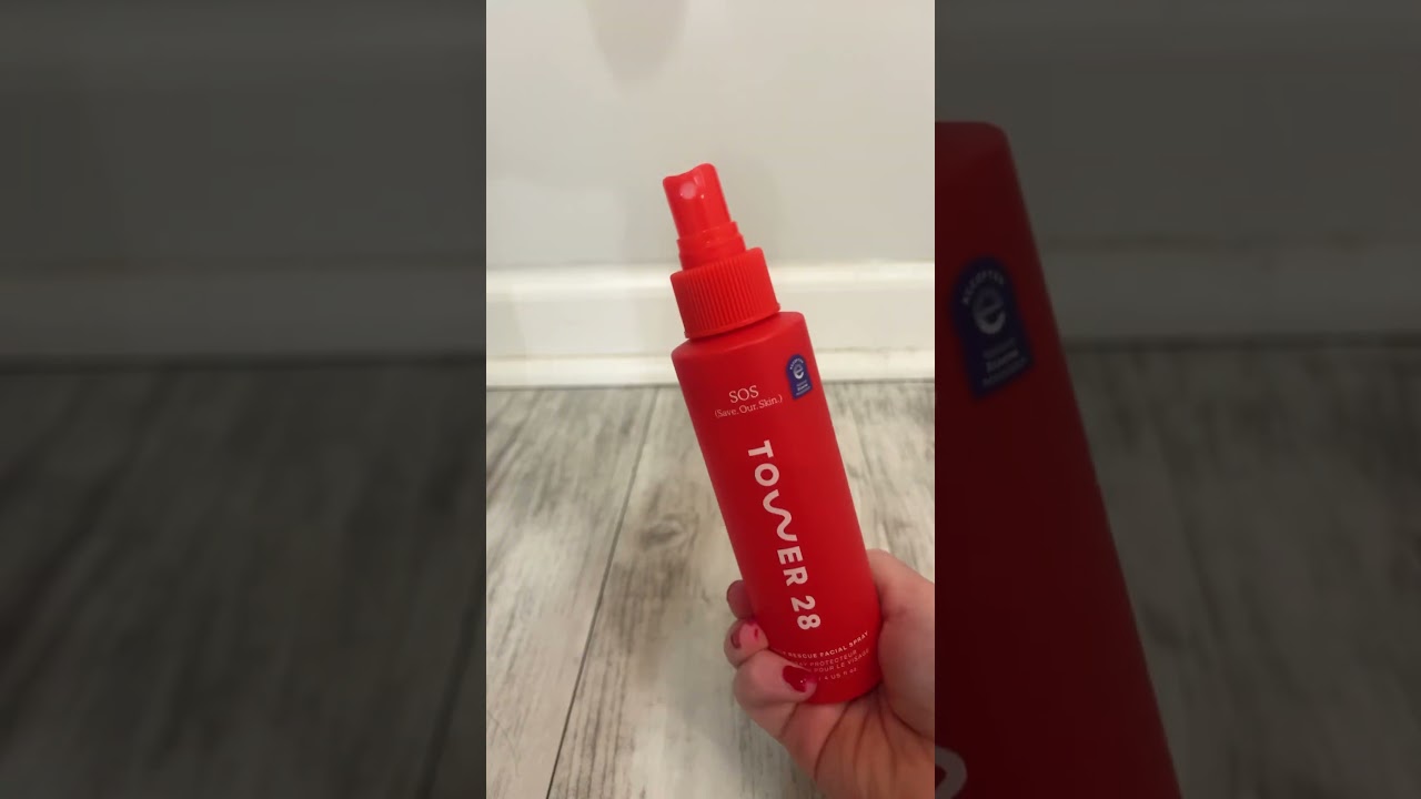 tower 28 spray unboxing! #tower28 #skincare #haul #makup #sephora #shopping