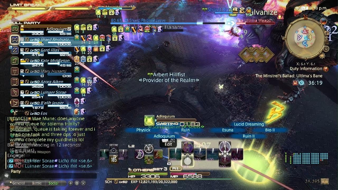 FINAL FANTASY XIV Online - Ultima's Bane MINE