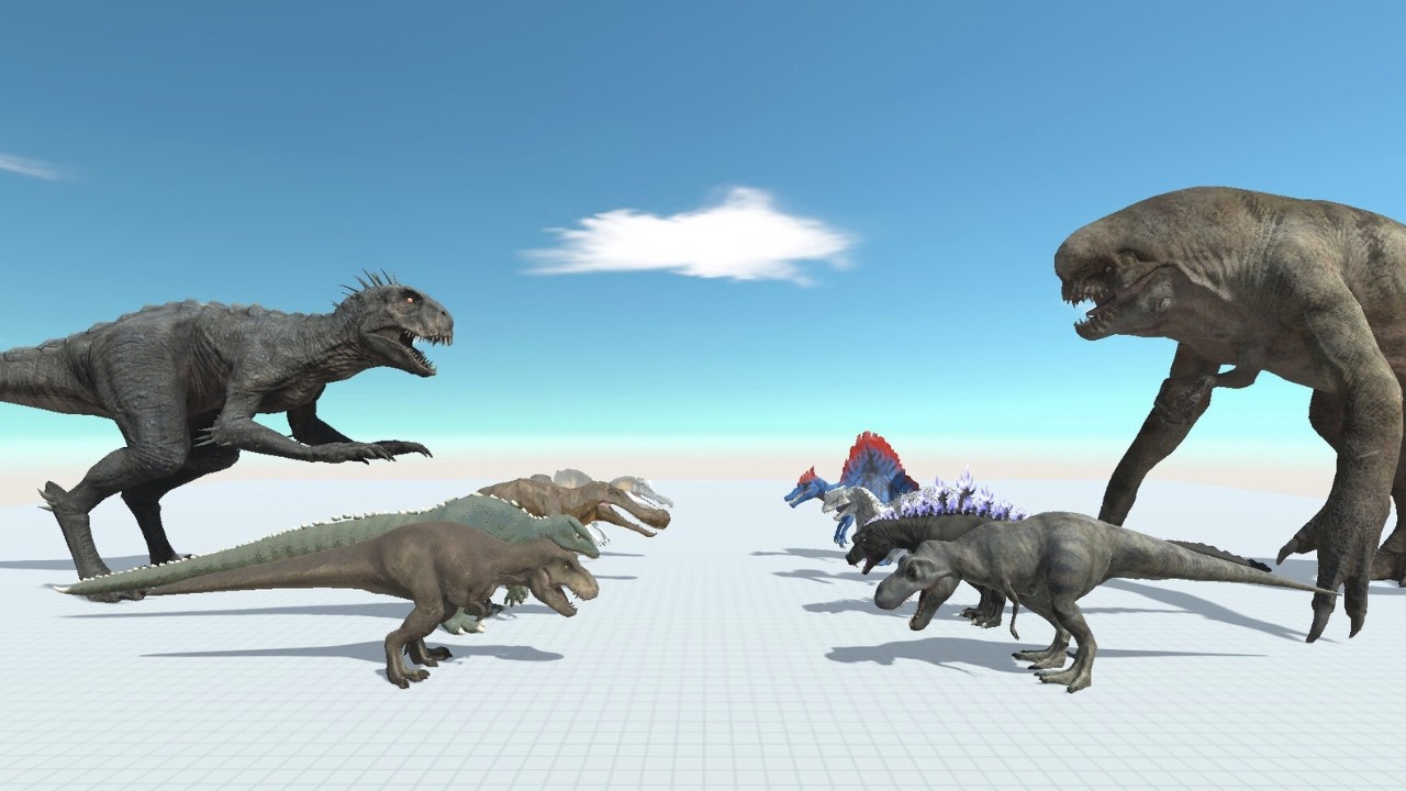 What Would Happend if Scorpius Rex Meets Distortus Rex in ARBS | ARBS Simulation