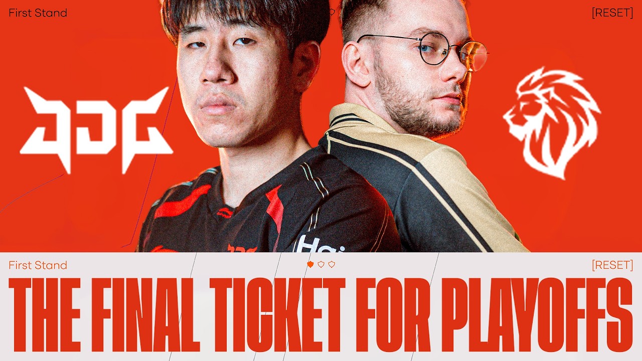 THE LAST TICKET FOR PLAYOFFS - LYON VS JDG - FIRST STAND 2026