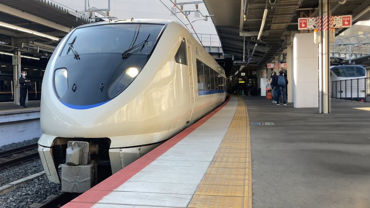 【4K】JR京都線 683系8000番台A06+A03編成+683系V33編成 特急サンダーバード9号敦賀行き 新大阪駅到着から発車まで