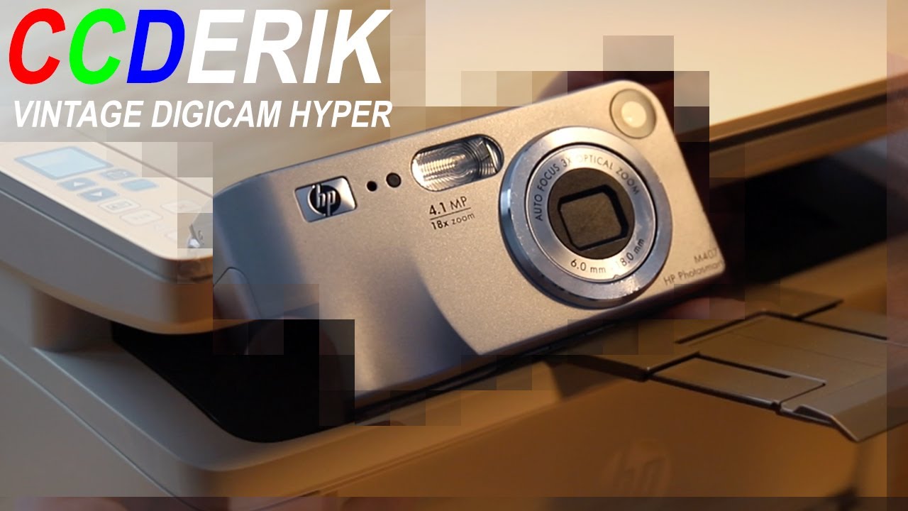 Retro digicam test | HP Photosmart M407 – When the printer made a camera