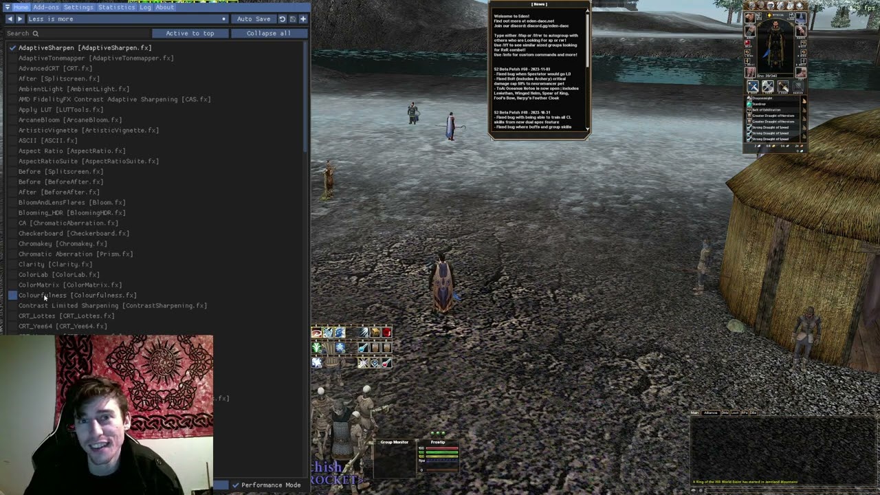Reshade for Dark Age of Camelot