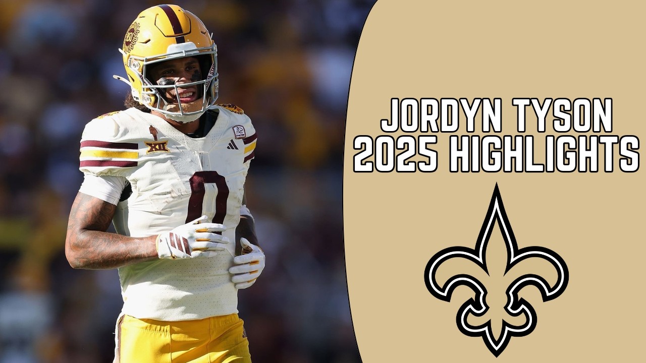 Jordyn Tyson Highlights 🔥 | Welcome to the Saints