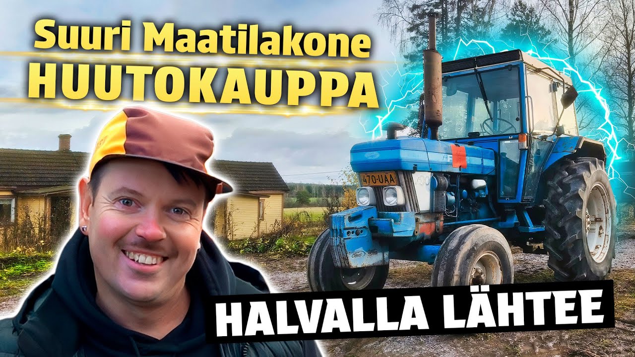 Suuri Maatilakone Huutokauppa!! Kaikki roinat halvalla myyntiin!!