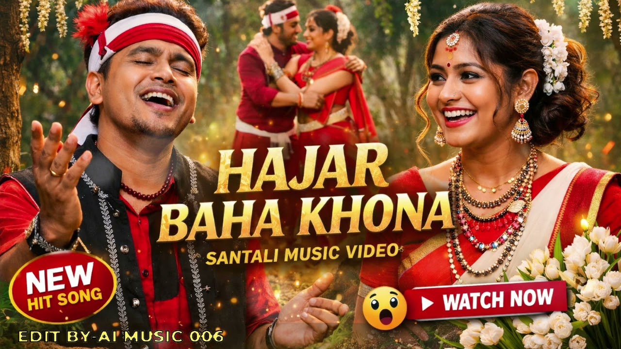 Hajar Baha Khona💖 | New Santali Song 2026|#santalisong #newsantalisong #santalimusic #viralsong 
