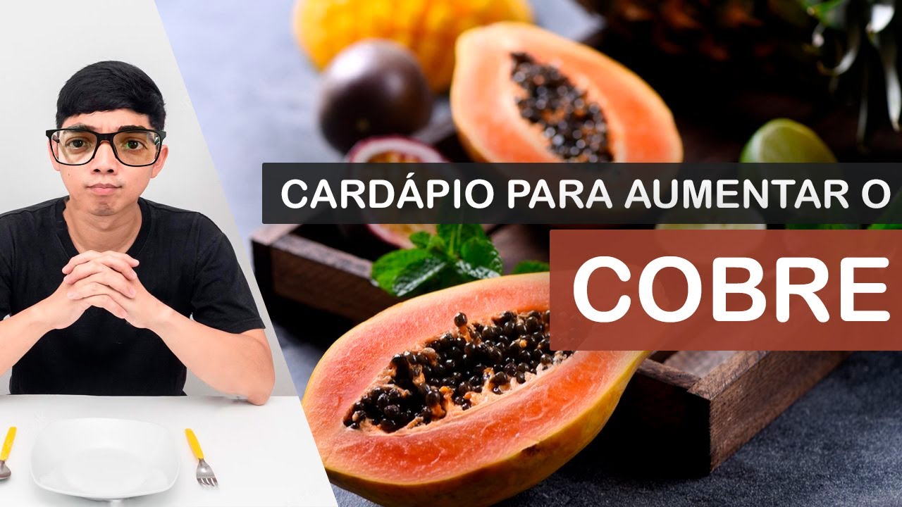 Cobre: Melhores fontes e cardápio para atingir as recomendações diárias