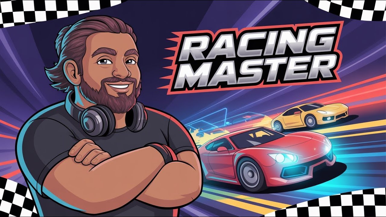 Jogando Racing Master - Só Bora Ver como e o Game #1