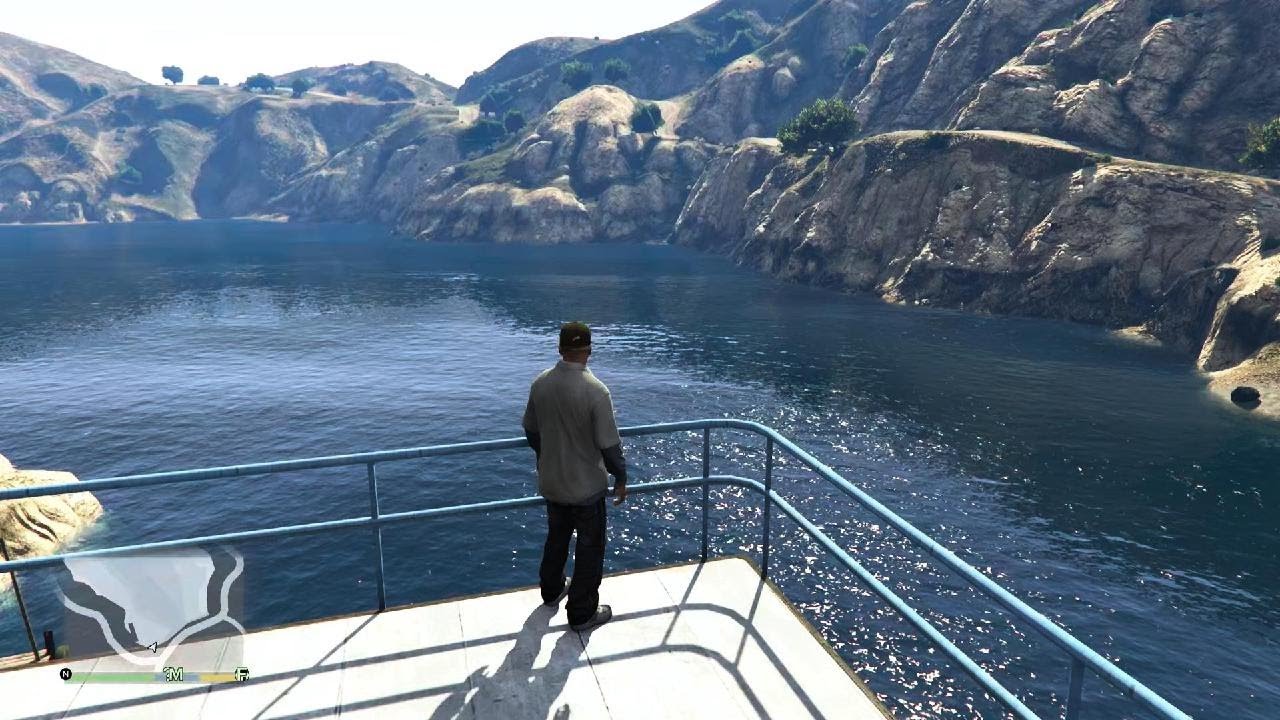 Have you ever seen this dam in GTA V / diving into the water from this hight 