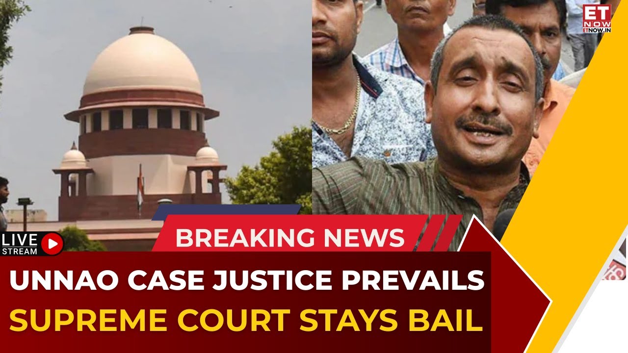 Supreme Court Stays Delhi HC Bail of Kuldeep Sengar | Big Relief for Unnao Rape Survivor | Top News