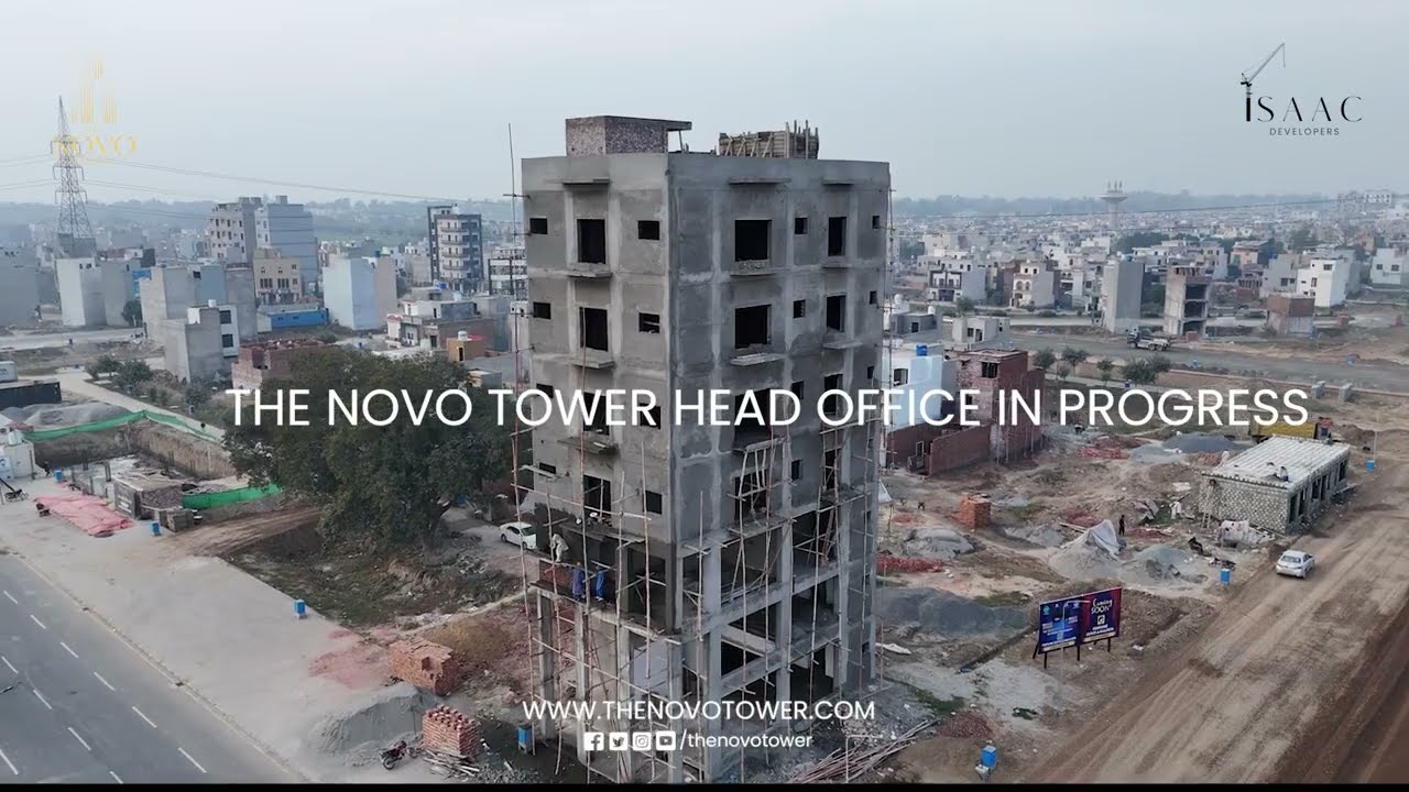 The Novo Tower Head Office in Progress - Al-Kabir Downtown Lahore Pakistan