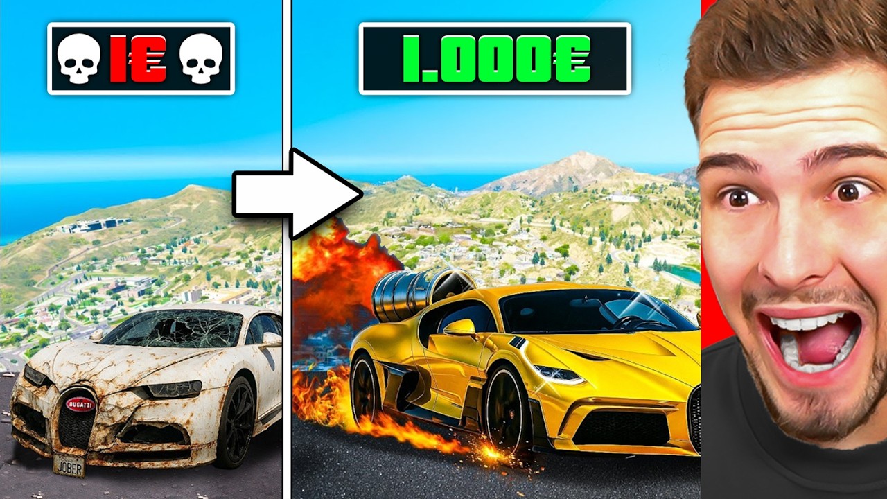 SCHROTT zu LUXUS AUTO UPGRADEN in GTA 5!