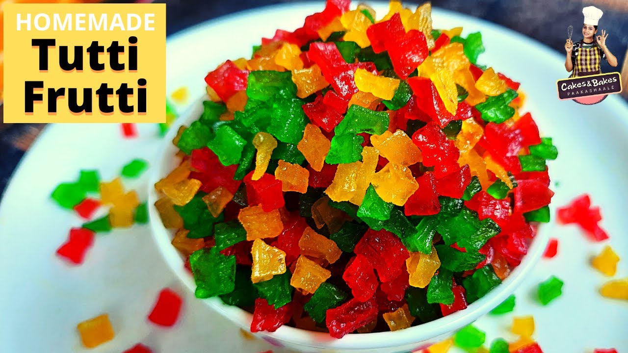 ಮನೆಯಲ್ಲೇ ಮಾರ್ಕೆಟ್ ಸ್ಟೈಲ್ Tutti Frutti ಬರೀ 3 ಪದಾರ್ಥಗಳಿಂದ | 3 ingredients Tutti Frutti  recipe kannada