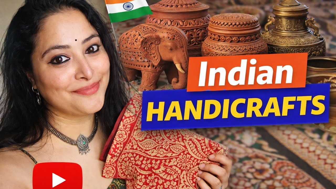 Indian handicrafts exhibition ! 