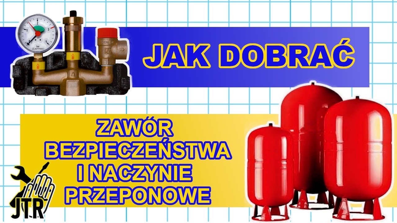 Zawór bezpieczeństwa i naczynie przeponowe w układzie zamkniętym c o