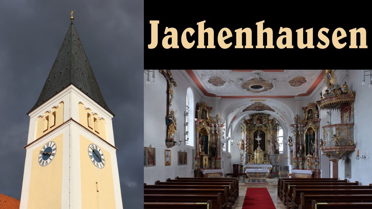 JACHENHAUSEN (KEH), Pfarrkirche St. Oswald - Vollgeläut