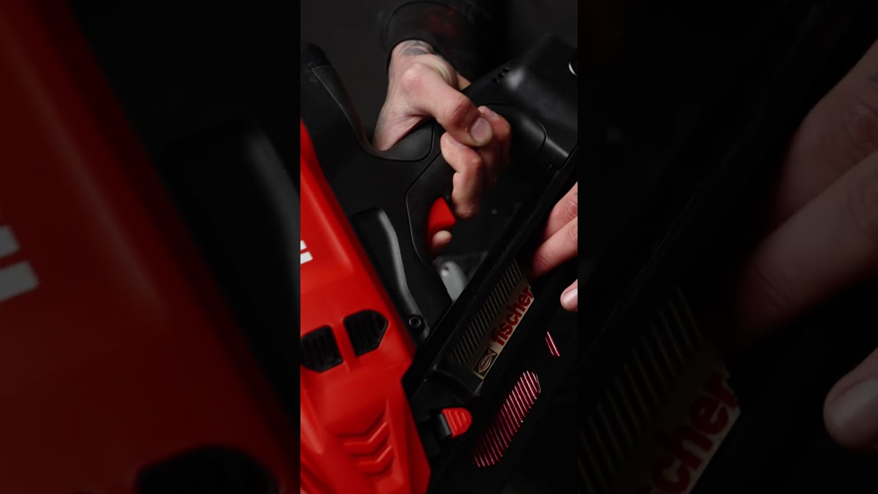 How to load the fischer FGW 90F first fix nail gun 👀
