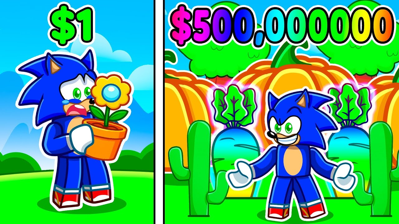Spending $999,999 to Grow the Biggest Garden in Roblox!