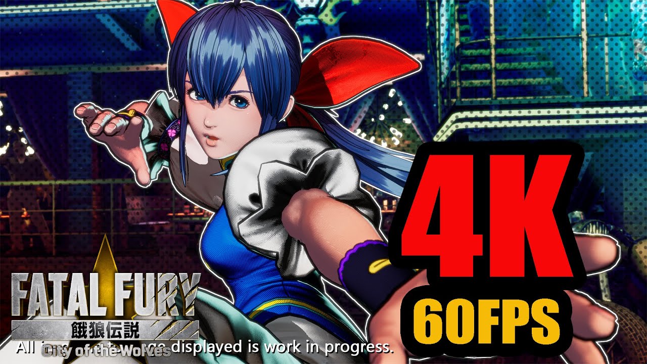 HOTARU - FATAL FURY COTW 4K 60FPS Gameplay and Tech Analysis