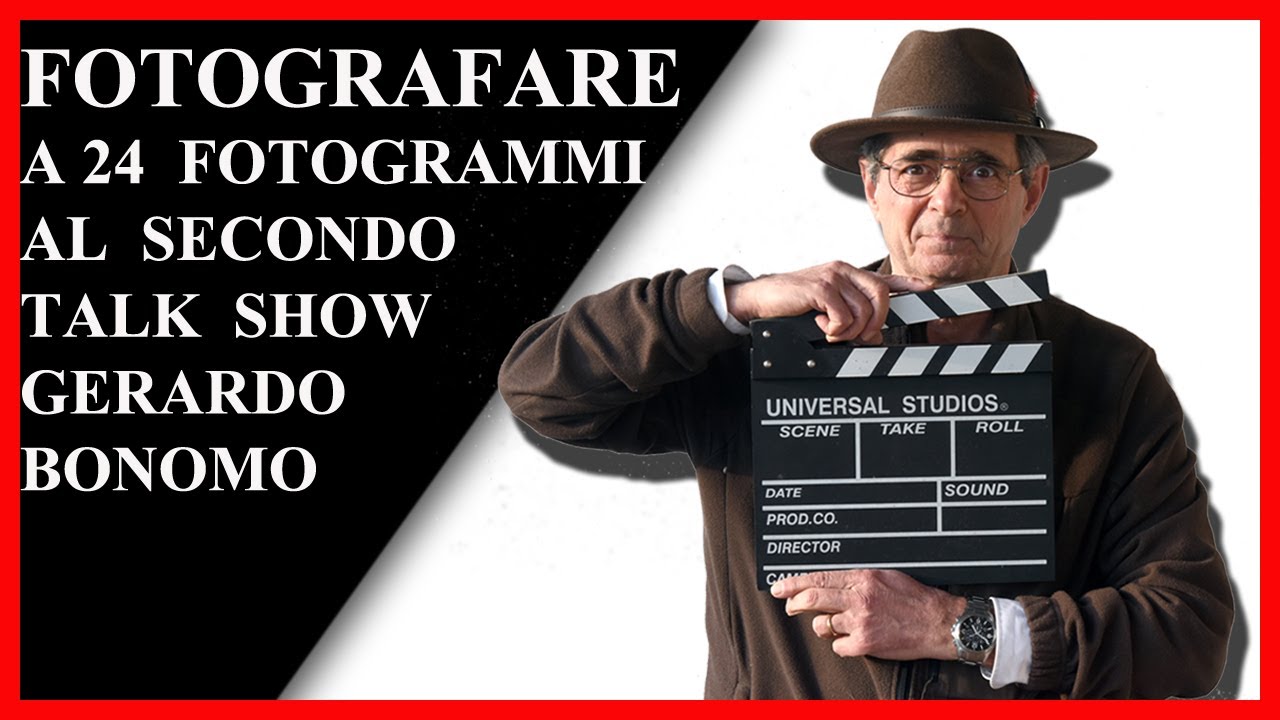 FOTOGRAFARE A 24 FOTOGRAMMI A AL SECONDO