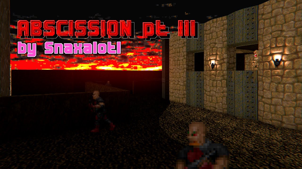 ABCISSION (part 3) by Snaxalotl - CREEPY Vanilla Doom 2 Megawad (Maps 12-14)
