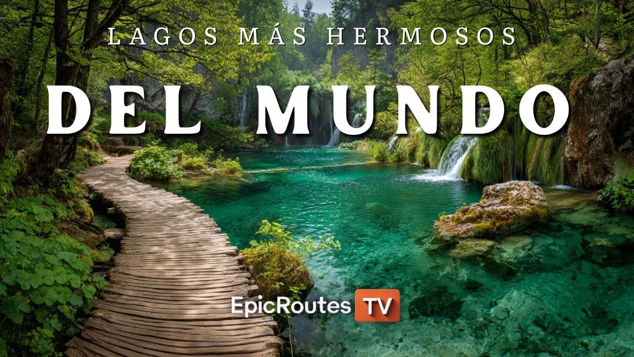 Los Lagos Más Hermosos del Mundo | Maravillas Naturales que Dejan Sin Aliento | Viajes en 4k