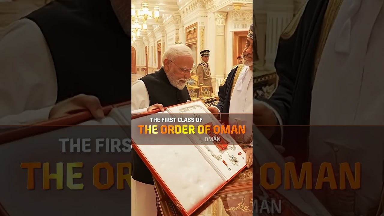 PM Modi&rsquo;s Global Rise! Historic International Honours & Awards