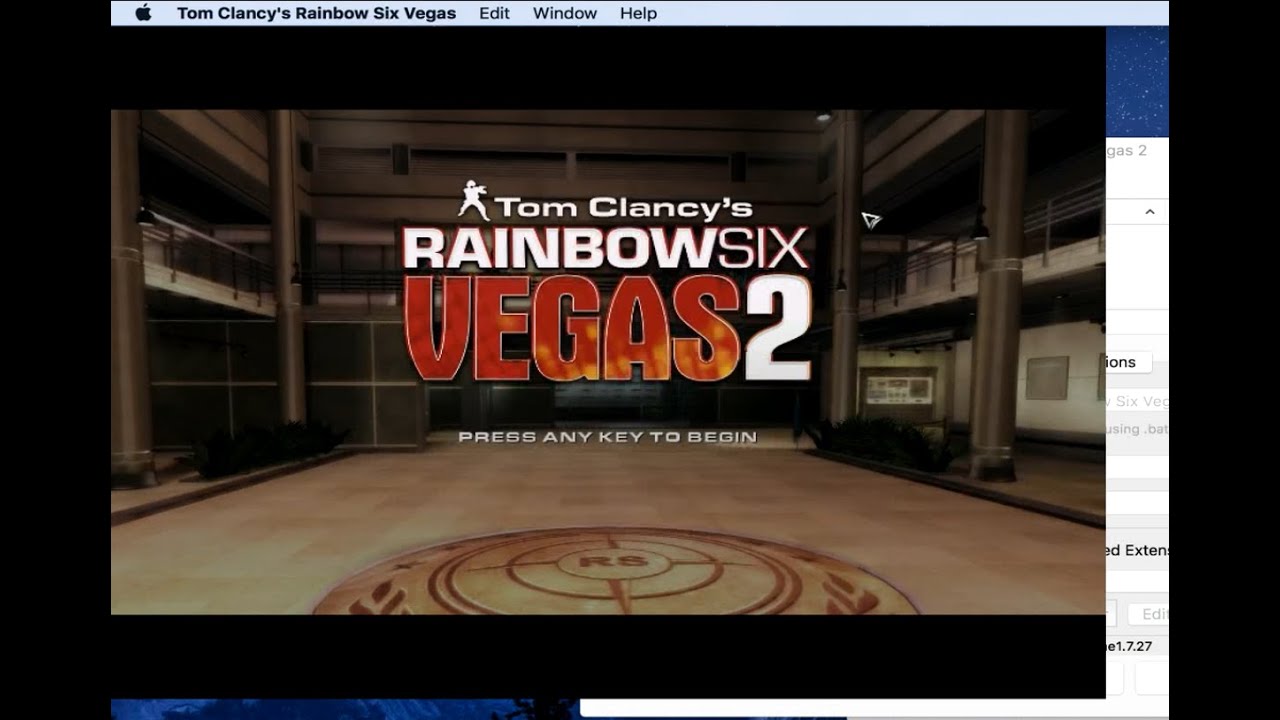 Tom Clancy's Rainbow Six Vegas on MAC? How to Install Tutorial/Walkthrough