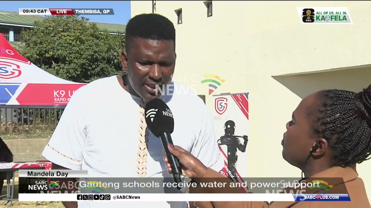 Nelson Mandela Day | Gauteng Education Department donates essentials to struggling schools
