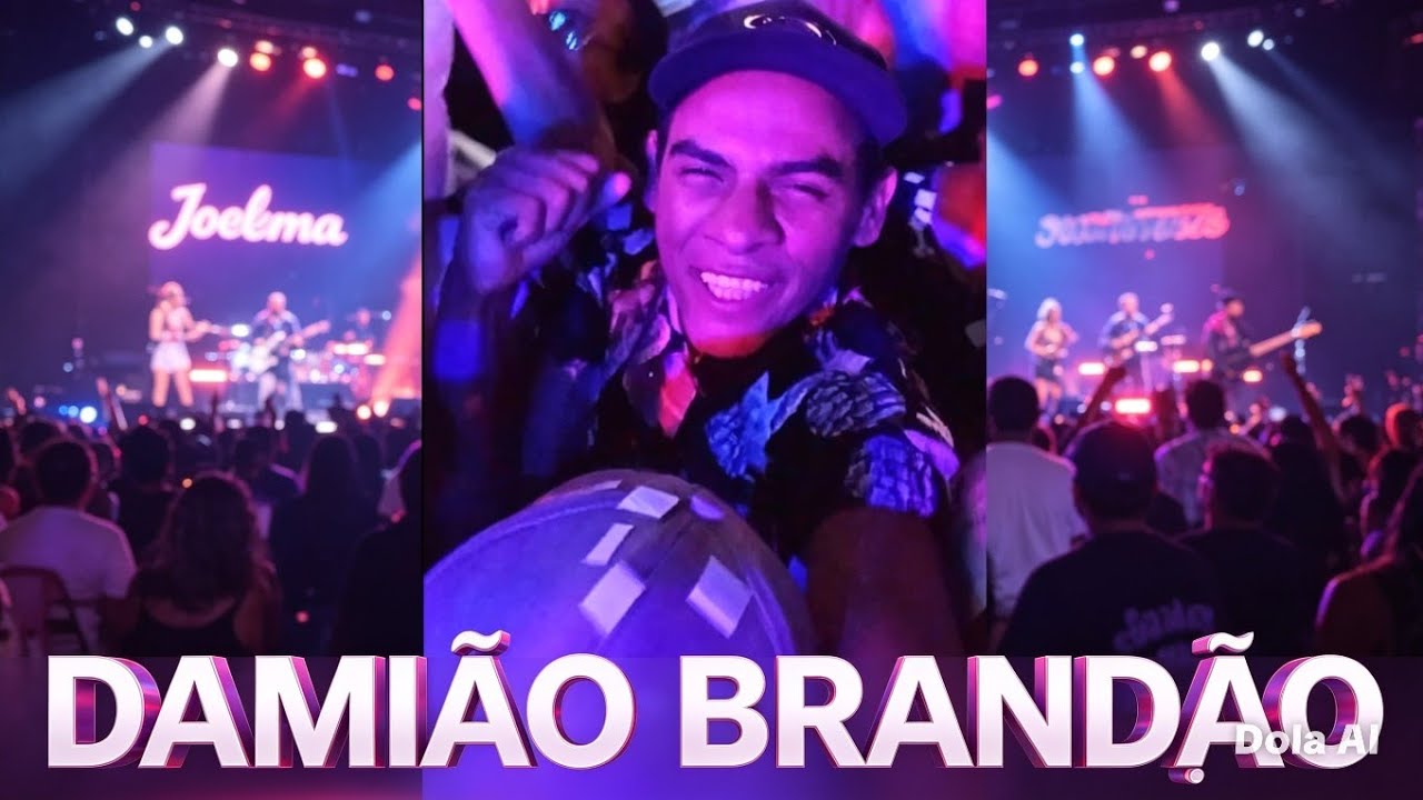 Damião Brandão no show de Joelma na CTN sp