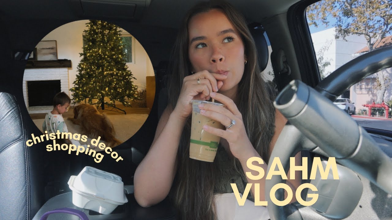 SAHM VLOG с двумя малышами: подборка рождественского декора (хобби-хобби, товары для дома, всемир...