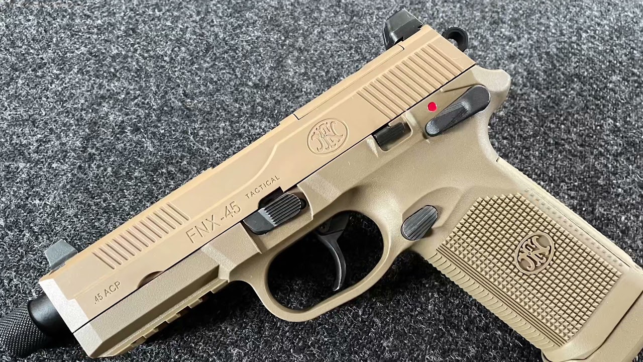 Cybergun FN Herstal FNX-45 Tactical GBB 6mm Airsoft Pistol
